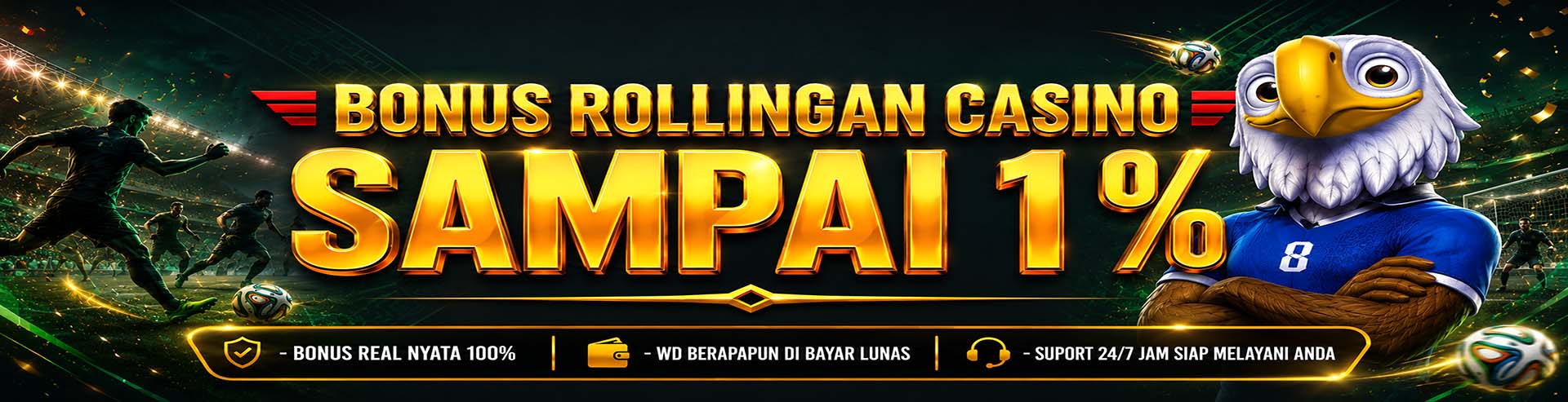 Bonus Casino 1%